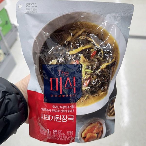 하림 더 미식 시래기된장국 350g