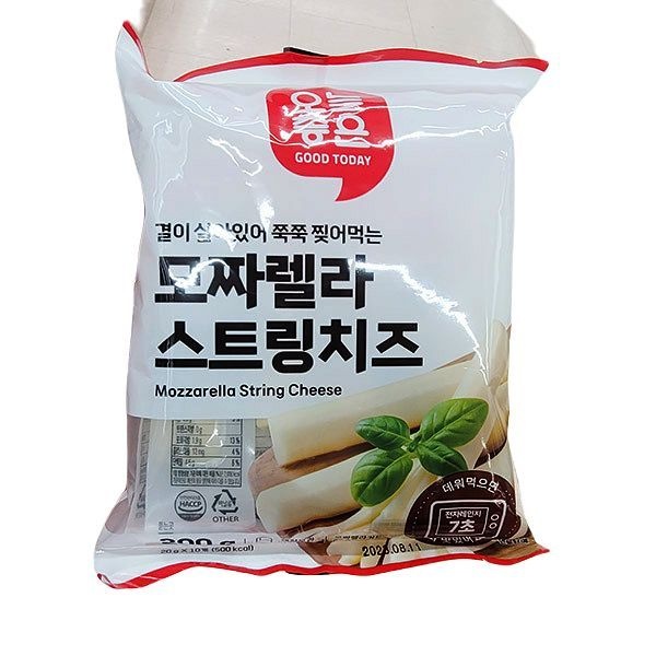 오늘좋은 모짜렐라 스트링치즈 20g x 10개입 x 1개