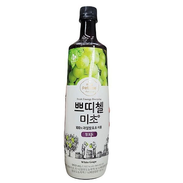 씨제이 쁘띠첼 미초 (청포도) 900ML x 2개