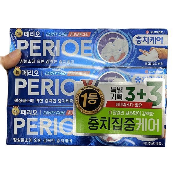 페리오 케어 치약 (캐비티) 130G x 6 x 1개