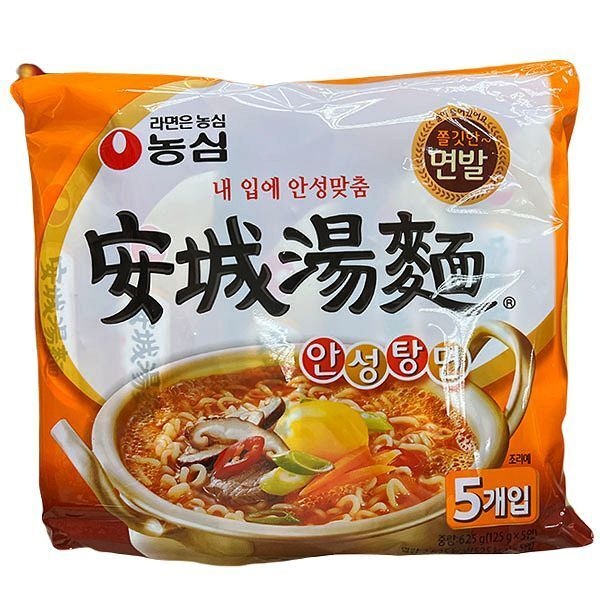 농심 안성탕면 125g x 5 X 2개