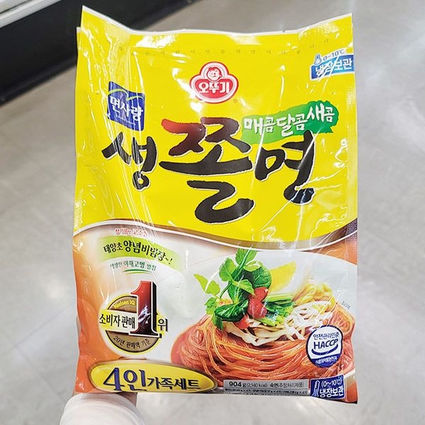 오뚜기 생쫄면 가족기획 4인 904G x 1개