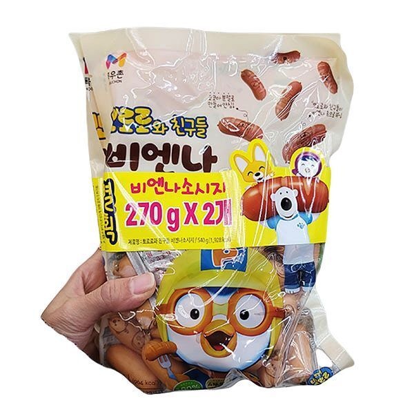 뽀로로와 친구들 비엔나 소세지 270G X 2 x 2개