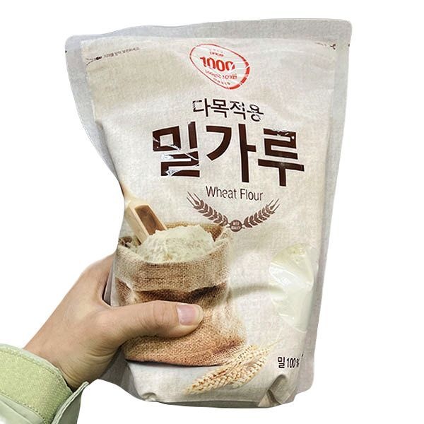 밀가루 1kg x 3개