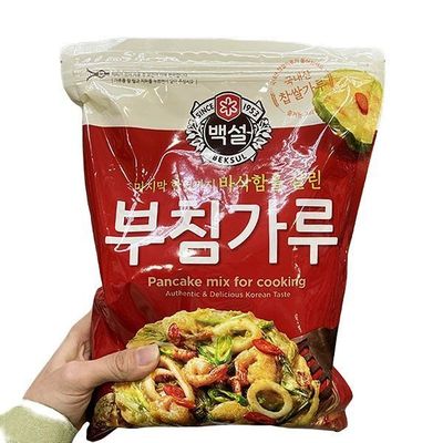 백설 부침가루 1kg x 3개