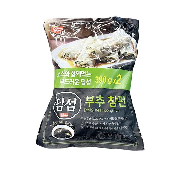 동원 딤섬 부추 창펀 390g x 2개 아이스박스포장