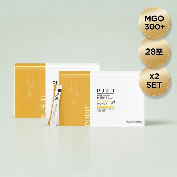 퓨리티 마누카꿀 UMF10+ MGO300 스틱 10g 28포 2set