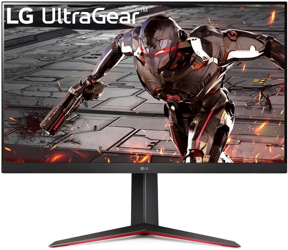 LG 32GN650-B 울트라기어 게이밍 모니터 32인치 QHD (2560 x 1440) 디스플레이 165Hz 주사율 1ms MBR HDR 10 sRGB 95% 색 영역 AMD