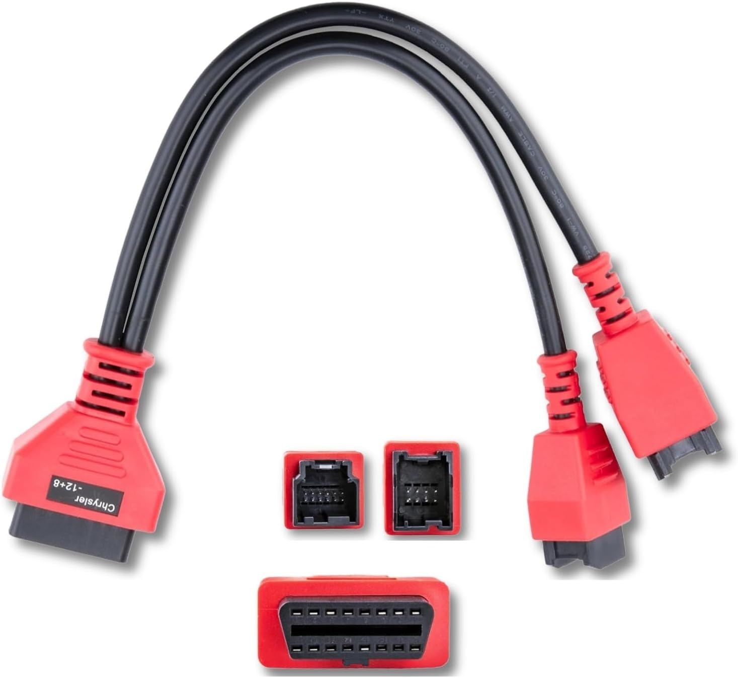 Autel 오리지널 OBD2 12+8 어댑터용 Alfametrix, Crysler SGW용 게이트웨이 바이패스 케이블 12 8 커넥터 스캐너용 FCA SGW 차량