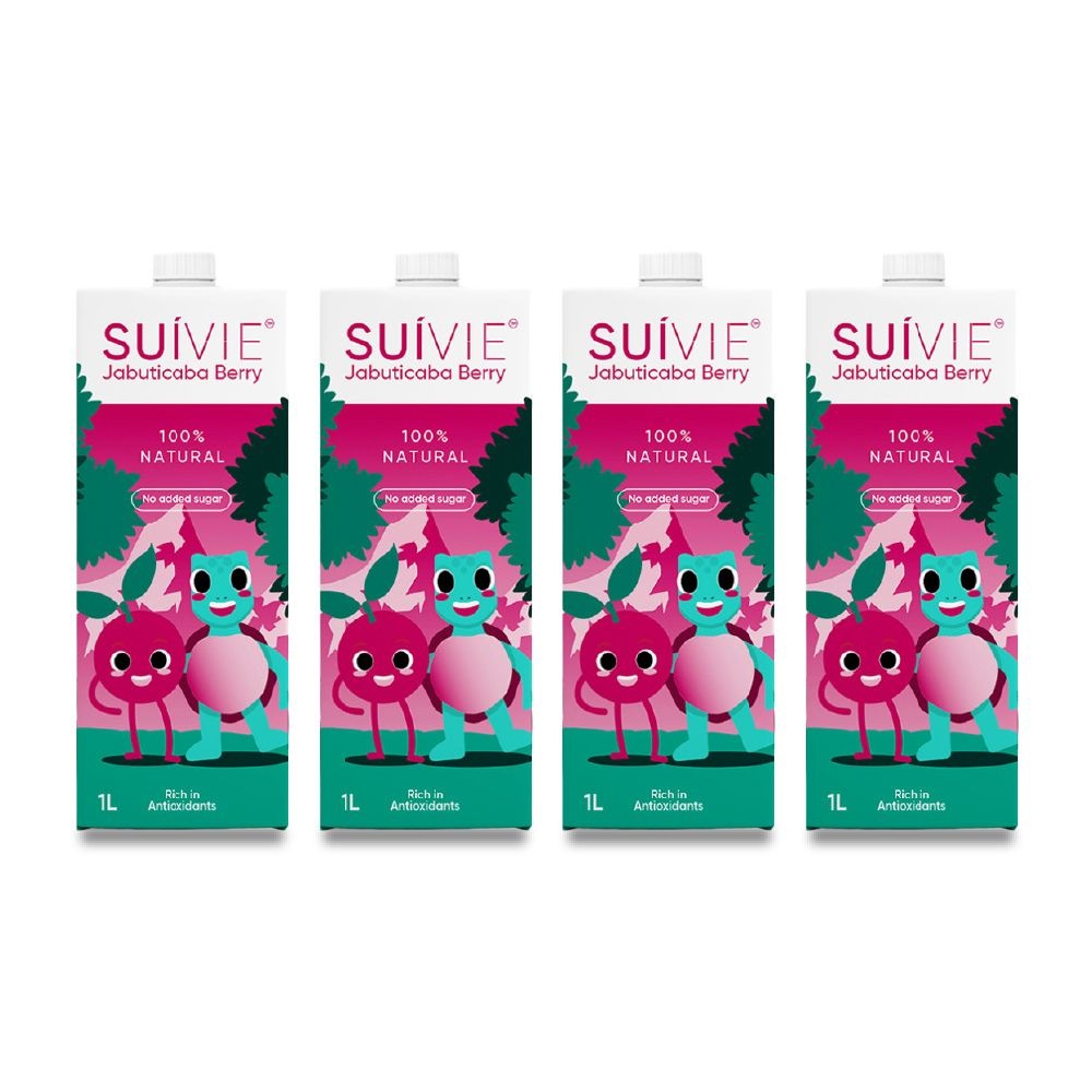 (현대홈쇼핑) [수이비] 자보티카바 NFC 100% 주스 1L x 4팩