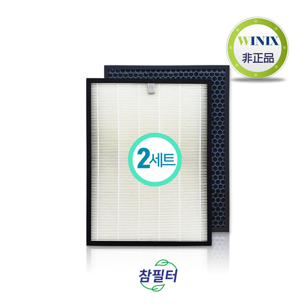 텐바이텐 위닉스 공기청정기 타워XQ500 ATXH593-IWK필터 2SET