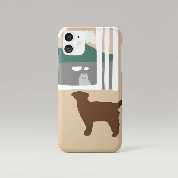 텐바이텐 window phone case - yellow