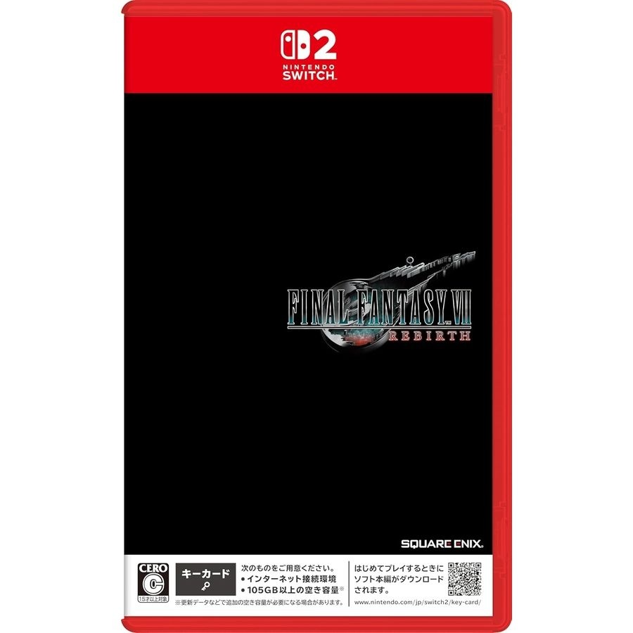 닌텐도 [해외] 닌텐도 스위치2 파이널판타지7 REBIRTH 신가격판 FINAL FANTASY VII