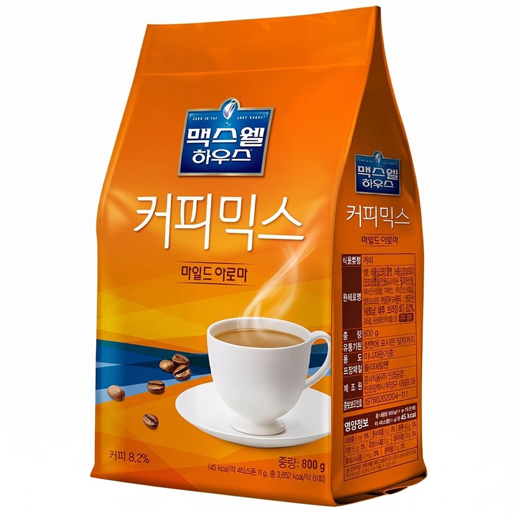 [온누리상품] 동서식품 맥스웰하우스 커피믹스 아로마 자판기용 800g