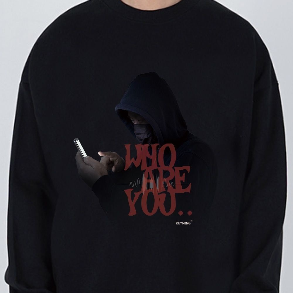 키밍 후아유 Who are you 티셔츠 여자 남자 맨투맨