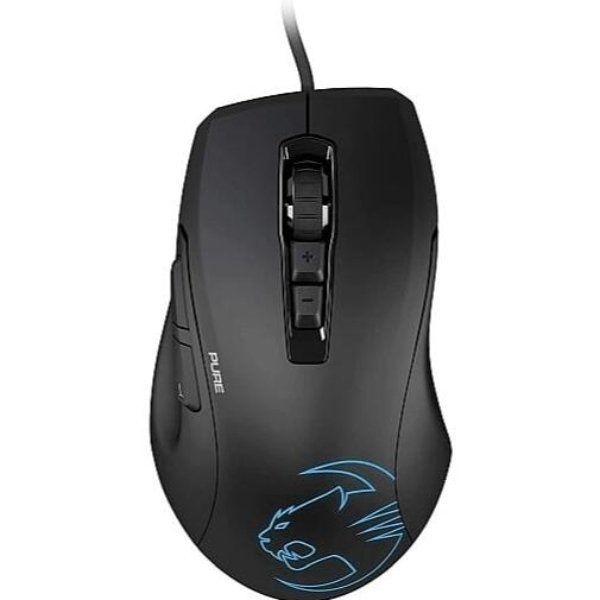 [해외] ROCCAT 블랙 유선 게이밍 마우스 Kone Pure SEL