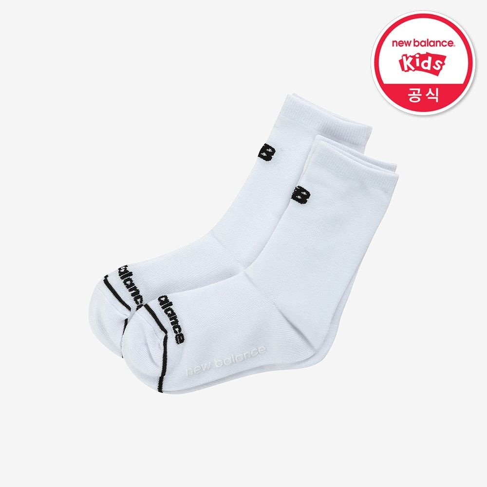뉴발란스 키즈 [2PCS] 장목 양말 NK8EGF106U10