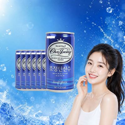 일화 초정탄산수 플레인 190ml 90개