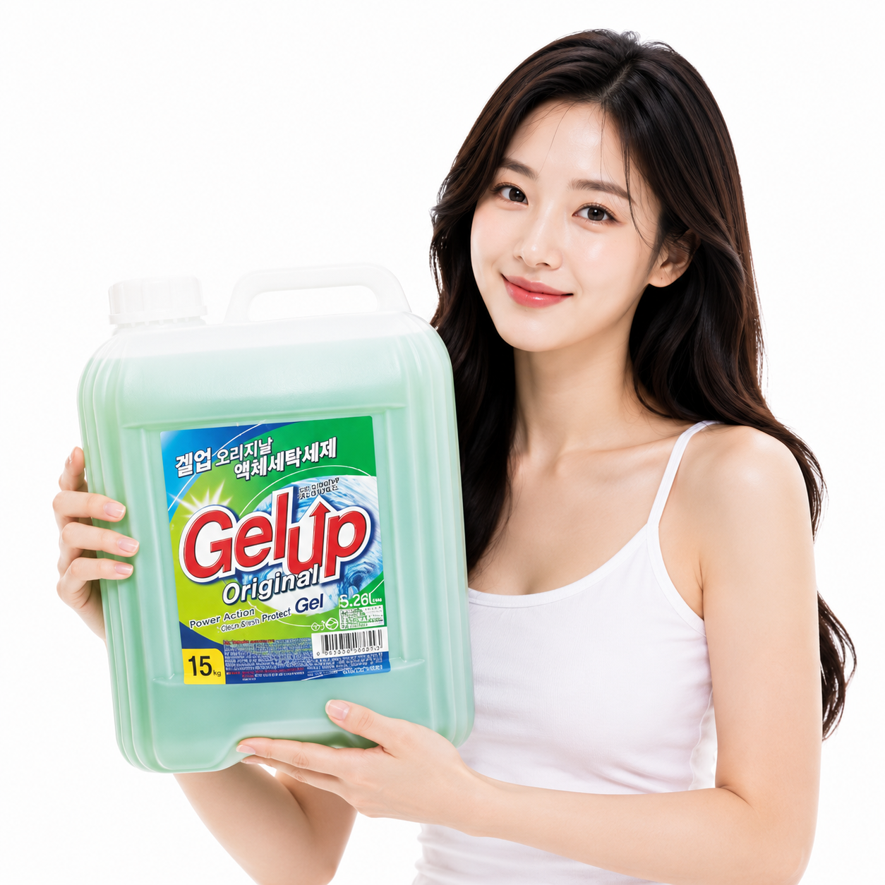 겔업 오리지날 액체세제15L 말통 세탁 세제