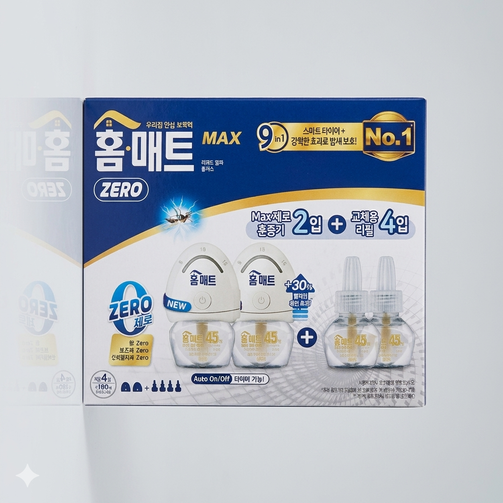 홈매트 스마트리퀴드 리필 45일X6개