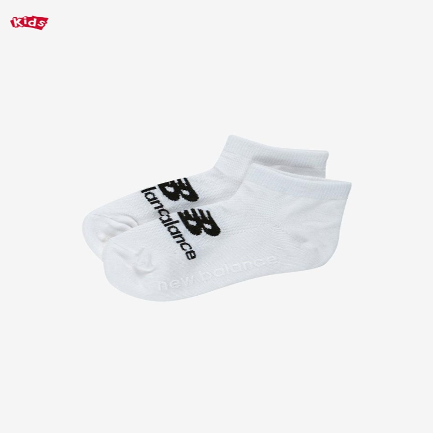 [롯데백화점] 뉴발란스 키즈 로고 메쉬 단목양말 NK8EGS112U
