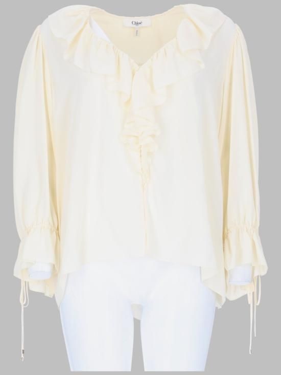 끌로에 26FW 끌로에 탑 26AHT72005 114 IVORY