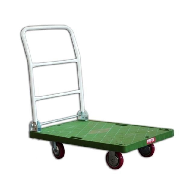 소형 녹색데크 750X450X830/허용하중 120KG/우레탄바퀴 BS-DT02-PU
