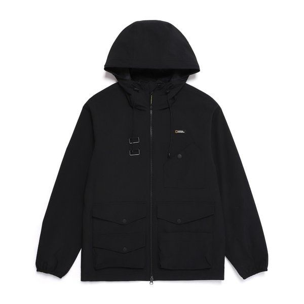 [국내매장판] 내셔널지오그래픽 N251UJP901 멀티포켓 후드 마운틴 점퍼 CARBON BLACK 261039