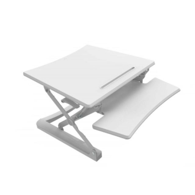 록텍 높이조절 워크스테이션 소형 MT101W-S 화이트/680x580x500mm (1개)