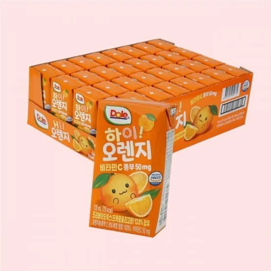 돌 하이 오렌지 주스 120ml 32개 4586311