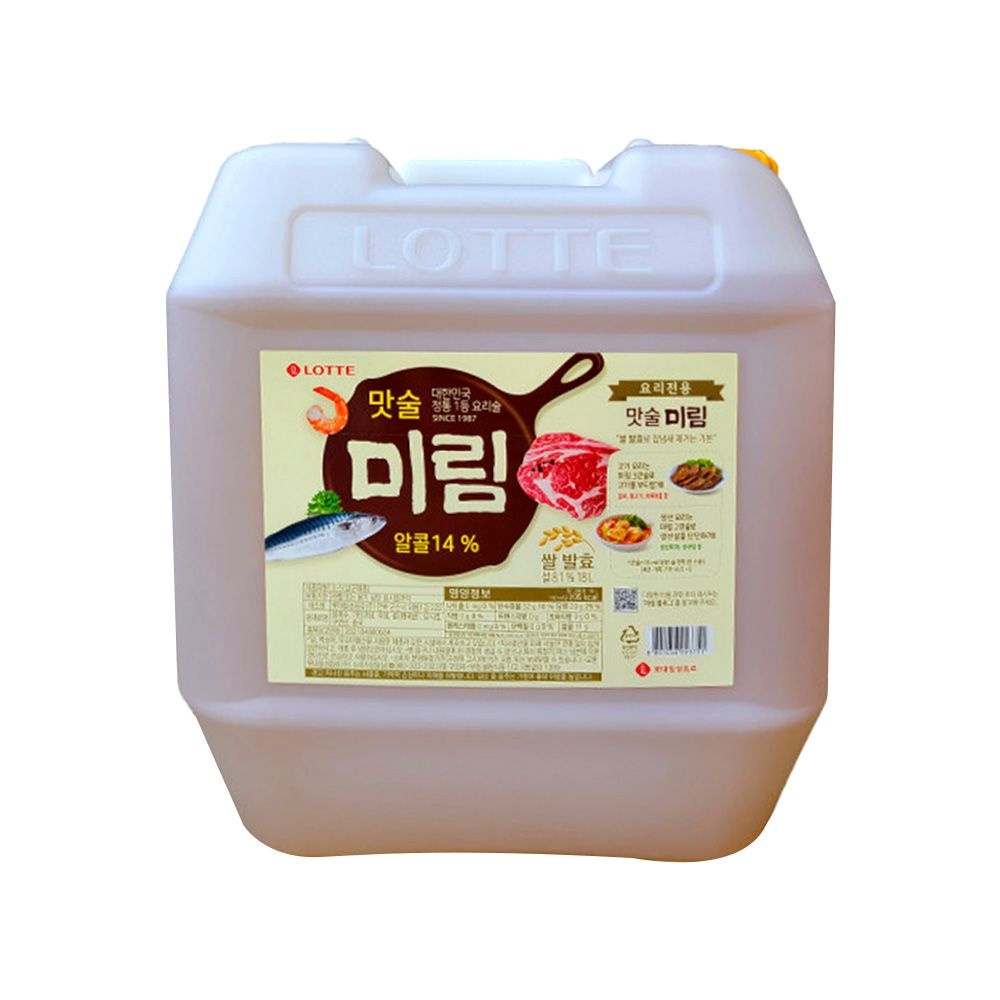 롯데리아 롯데 미림 18L 일식 사시미 고기잡내제거 요리주