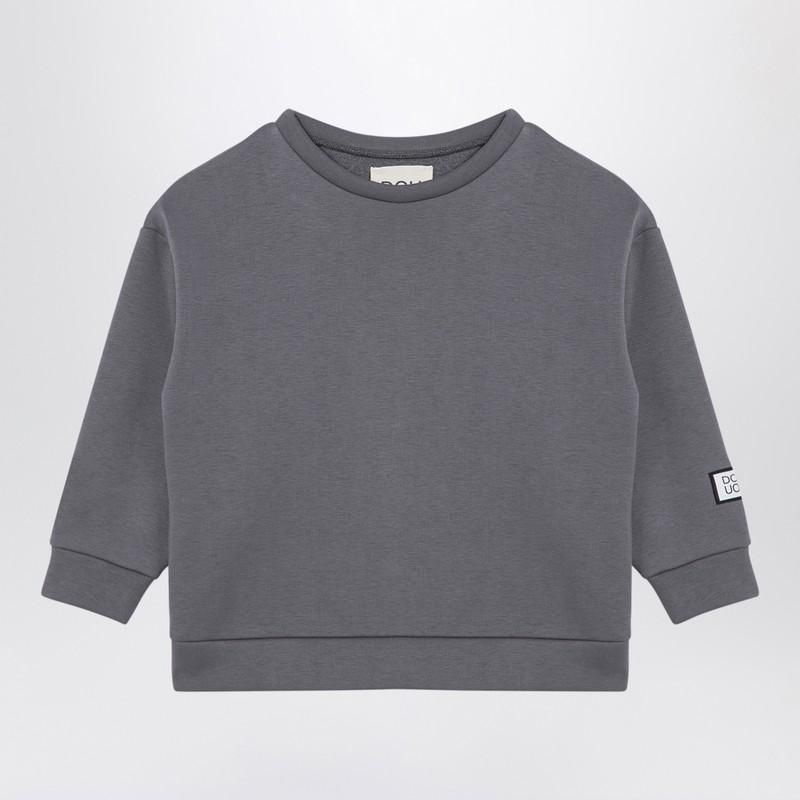24 F/W 그레이 코튼 블렌드 크루넥 맨투맨 (KIDS ) DV4P70-BZ2502-929 B0051855065