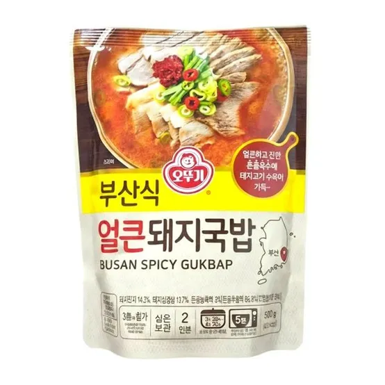 오뚜기 부산식 얼큰돼지국밥500g