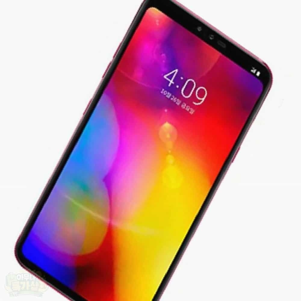 아미플러스 아특 LG V40 THINQ 고투명 액정보호필름 2매입 평면형 휴대폰액정필름 액정필름