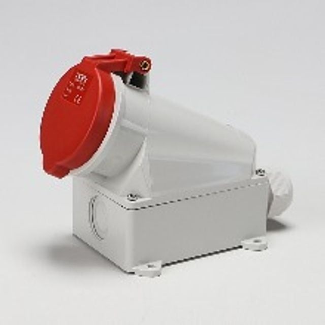 산업용 노출 콘센트 3P+E 32A 415V 1425 IP44 태성