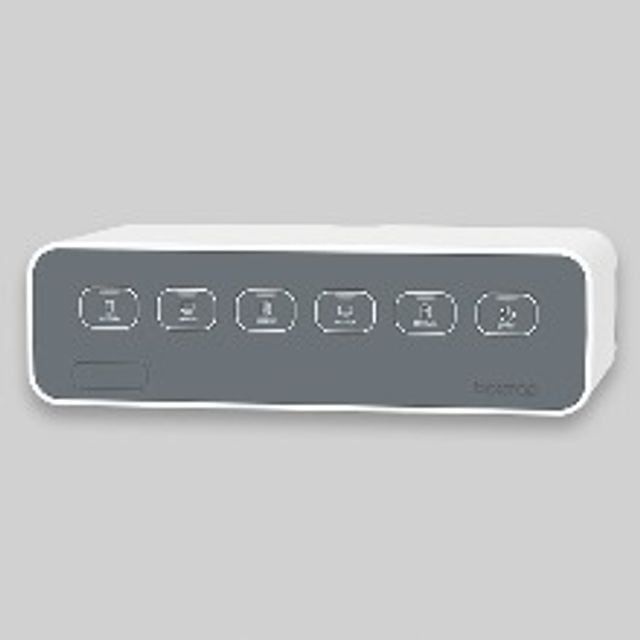 일반형 박스탭 AB500 5구 전선 정리함 샤크그레이 에이블루