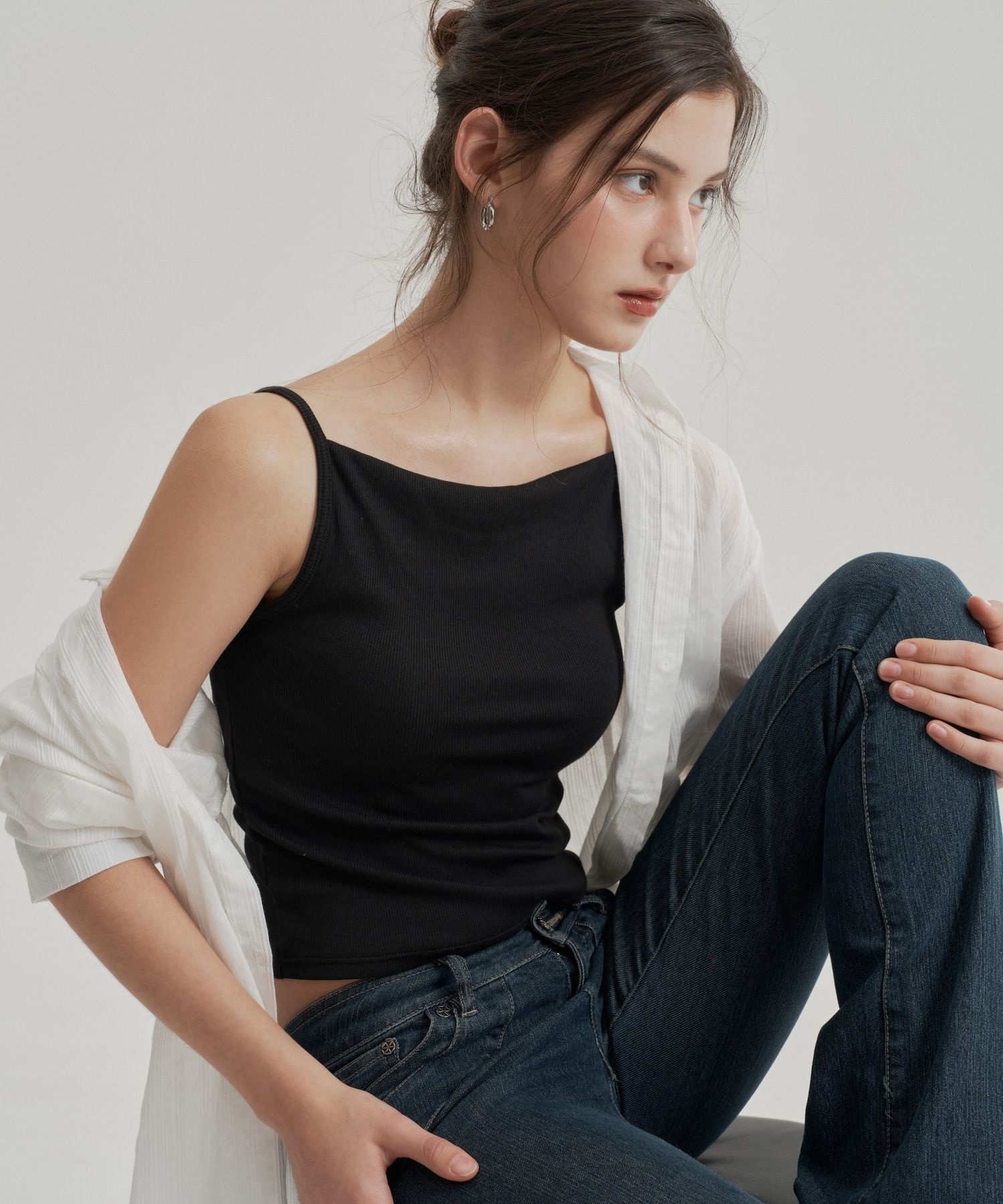 원더브라 원더 보트넥 브라탑 (3colors) 여성속옷 노와이어브라 WIZ027(BN1) 6301753