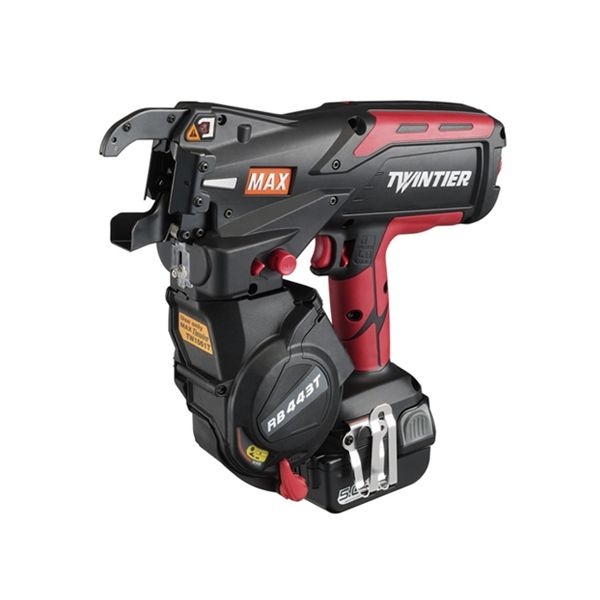 MAX MAX 자동철근결속기 RB443T (14.4V-5.0ah) 배터리2개 / RB441T후속
