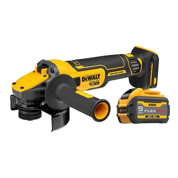 디월트 충전그라인더 5인치 DCG409X1 (18V/20V) 9.0Ah 배터리1개