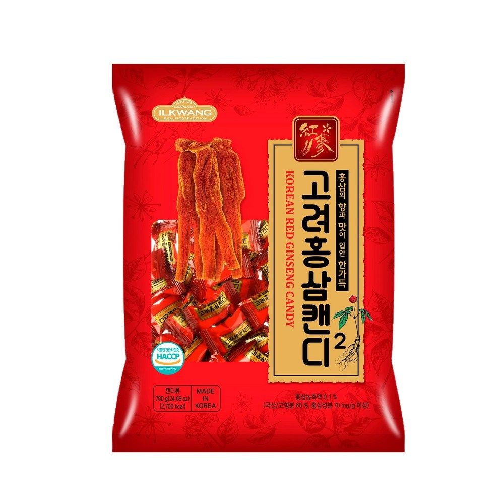 일광제과 고려홍삼캔디2 1개 700g