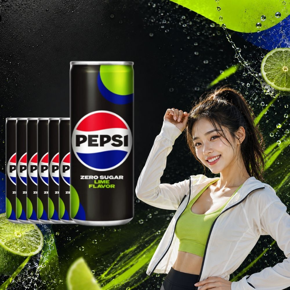 펩시 제로 콜라 라임 탄산음료 250ml 30개