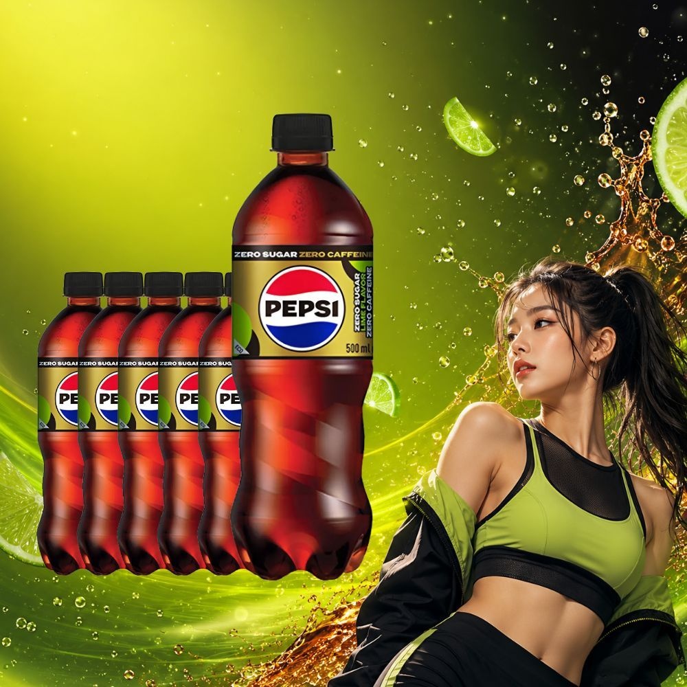 펩시 제로 콜라 라임 제로 카페인 500ml 12개