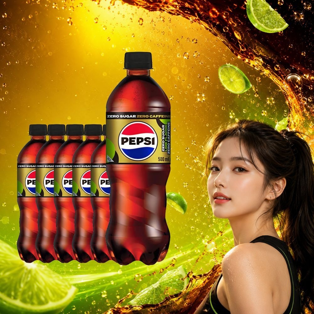 펩시 제로 콜라 라임 제로 카페인 500ml 24개