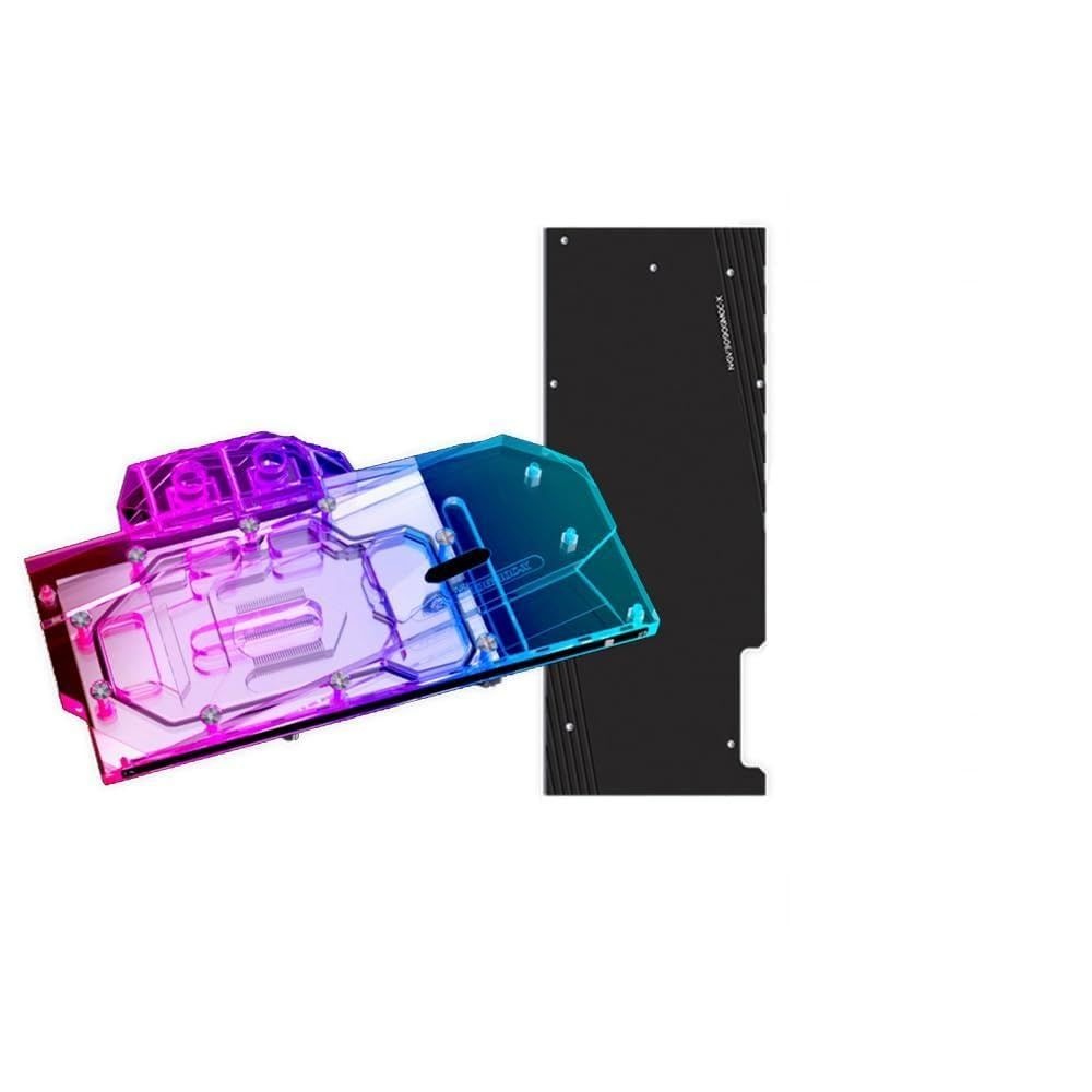 기가바이트 RTX 3090 3080Ti 3080 게이밍 이글 비전 OC용 GPU 구리 워터 블록(백플레이트 포함)