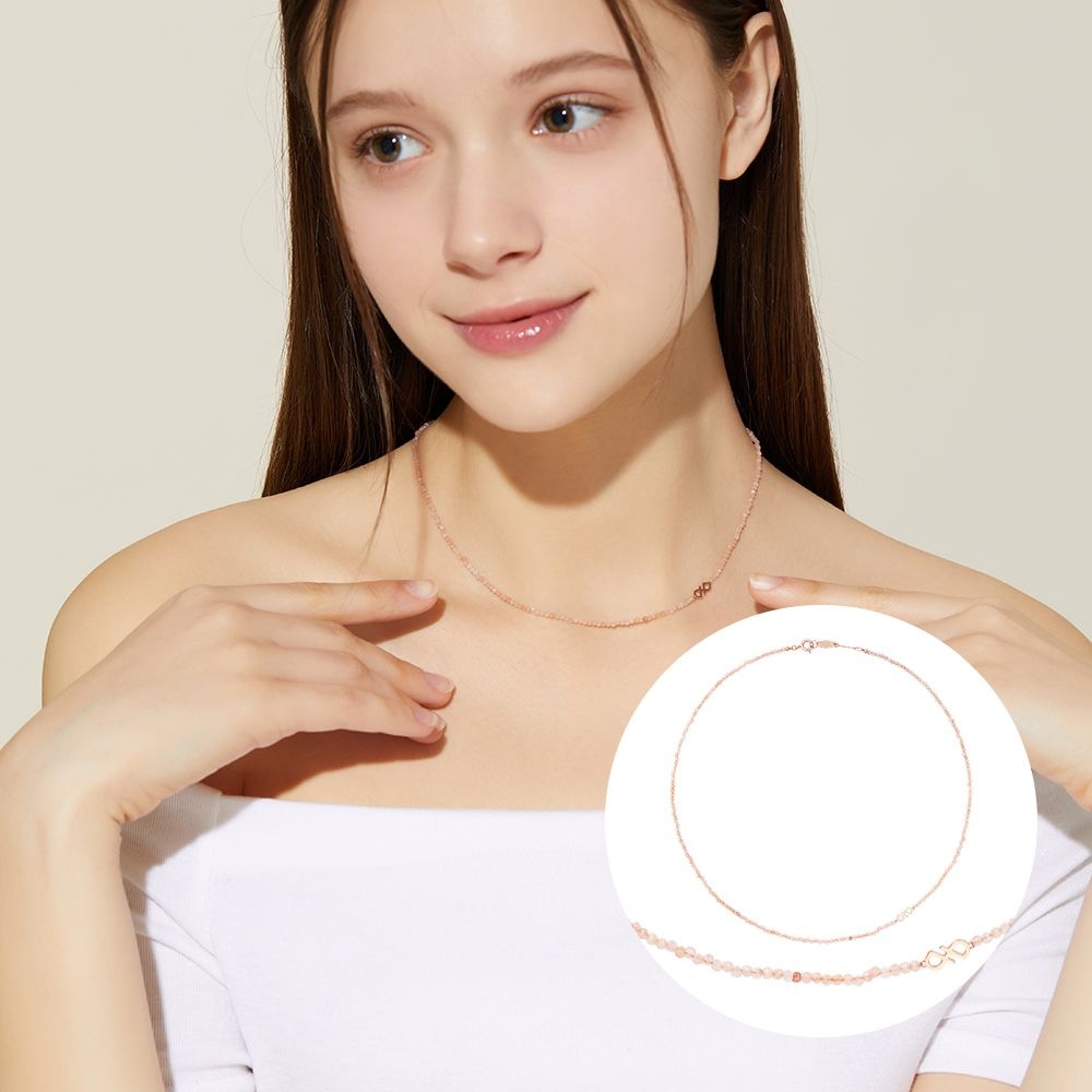 [롯데백화점] 스톤헨지 SHe 14K 목걸이 SA24BC0K