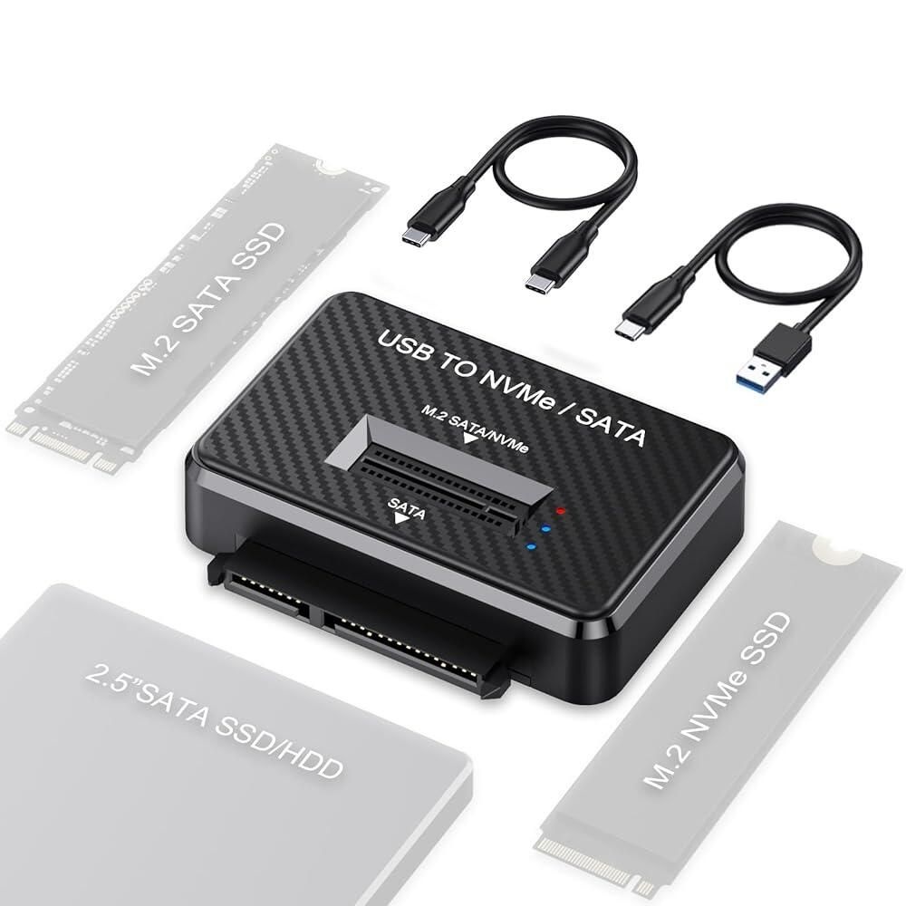 [해외] 외장 하드 드라이브 인클로저 2.5인치 SATA SSD HDD USB 3.0 to III 케이스 7mm 9.5mm WD 씨게이트 도시바 삼성 히타치 PS4 Xbox