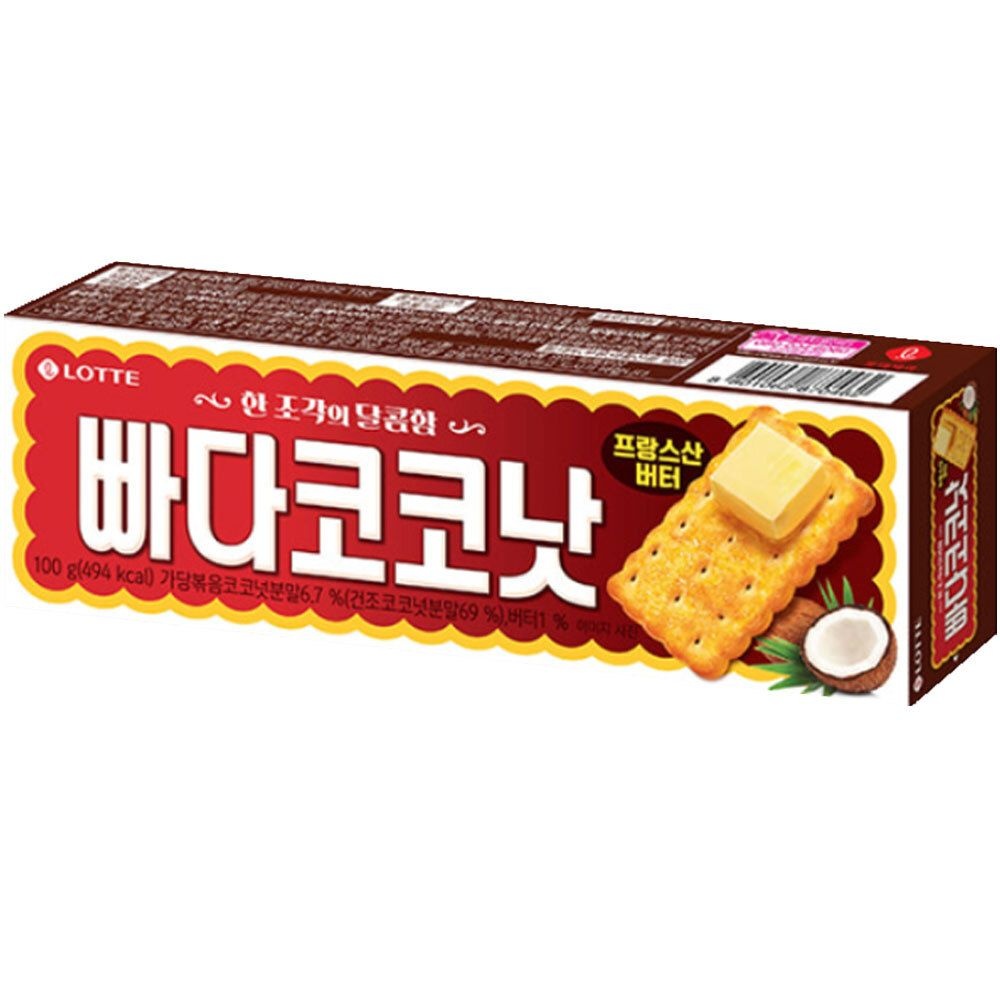 롯데웰푸드 빠다코코낫 100g