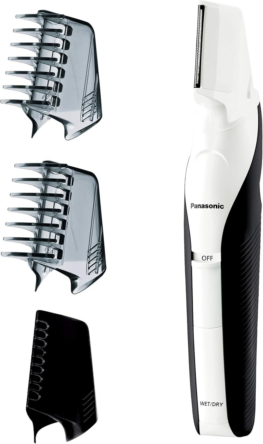 Panasonic [해외] 파나소닉 ER-GK60-W 바디트리머 남성용 VIO 바디쉐이버 방수 충전식