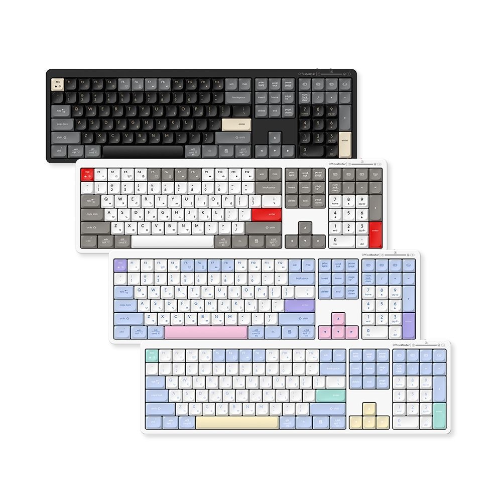 [오늘출발] 한성컴퓨터 GK698 OfficeMaster 유무선 (ROYAL BLACK)