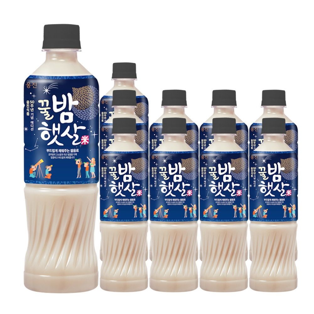 [롯데온] 웅진식품 꿀밤햇살 500ml 10페트 (11,920원/무료)